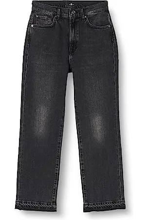 7 for all Mankind Logan Stovepipe Licorice with Unrollled Hem, , 30