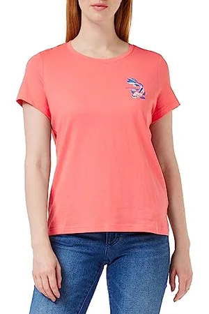 Mustang Damski styl Alina C Print T-Shirt, , L, , L