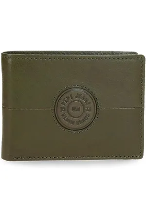 Pepe Jeans Cracker Portfel Poziomy z portmonetką 11,5x8x1 cms Skóra, , Talla única, Portfel poziomy z portmonetką