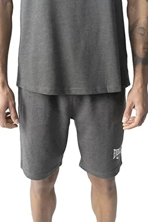 Everlast Męskie spodnie sportowe Clifton krótkie spodnie, ciemnoszare, rozmiar XL