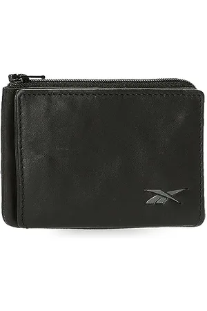 Reebok Club Portfele i torebki ze skóry bydlęcej, czarne, niebieskie, brązowe i zielone, , Talla única, etui na karty