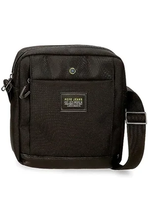 Pepe Jeans Leighton torby na ramię i kosmetyczki, niebieski, czarny, poliester, różne rozmiary, , Talla única, Torba na tablet