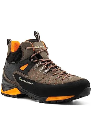 Garsport Mountain Tech Mid WP, Męskie buty turystyczne, Antracyt/Pomarańczowy, 45 EU, , 45 EU