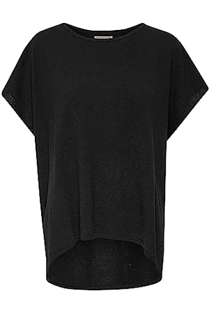 Part Two Women Waistcoat Szerokie szelki Crew Neck Luźny krój z dzianiny Top, , XS