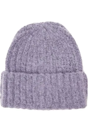 NAME IT Bestseller A/S NKFMADIA czapka beanie, kolor lawendowy szary, 54/55