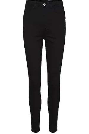 VERO MODA VMSANDRA damskie dżinsy skinny fit z wysokim stanem, , (XL) W / 32L
