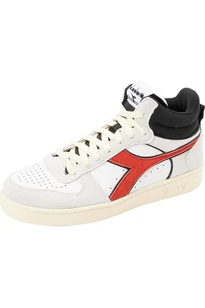 Diadora Magic Basket Demi Cut Suede Leather, Trampki Unisex-Dorosły, , 36 EU