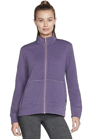 Skechers Damska bluza z kapturem bez kaptura Gowalk Everywhere kurtka kardigan sweter, , M