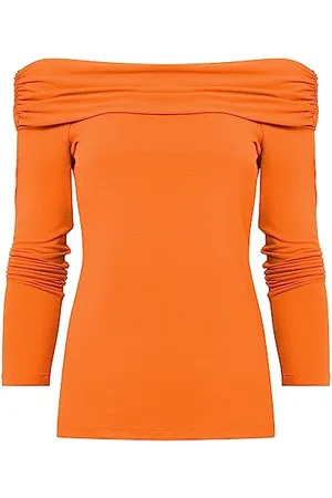 Joe Browns Damska koszulka Basic Slim Fit z długim rękawem Bardot Jersey, , 36
