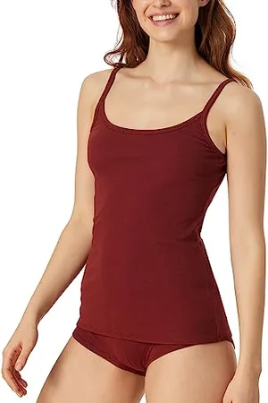 Schiesser Damski podkoszulek typu spaghetti - Pure Rib, , 38