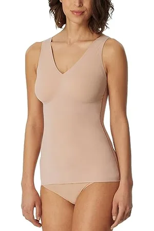 Schiesser Damen Trägertop mit herausnehmbaren Pads - Invisible Soft