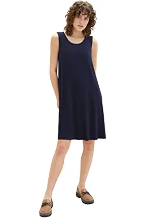 TOM TAILOR Sukienka damska 1037425, 10668-Sky Captain Blue, 36, , 36