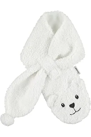 Sterntaler Szalik dziecięcy unisex dziecięcy szal dziecięcy niedźwiedź polar, , 80
