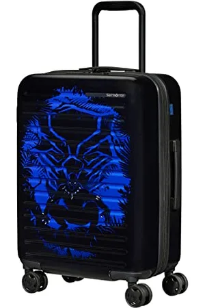 Samsonite Stackd Disney - Spinner S, rozszerzony bagaż podręczny, 55 cm, 35/42 L, wielokolorowy (Czarna Pantera)