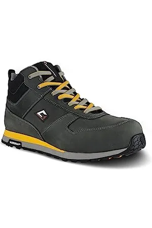Garsport Monza Mid 3 S3S, Męskie, Antracyt/Żółty, 45 EU, , 45 EU