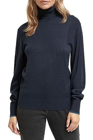 Scotch&Soda Damski sweter z rolowanym dekoltem, , L