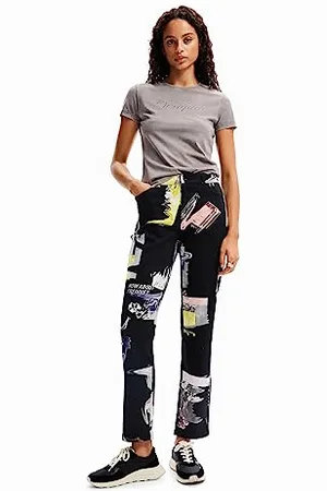 Desigual Pant_York, 2000 Black, L, , L