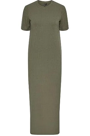 Pieces® 5715367538626 Sukienka damska PCKYLIE SS O-Neck Ankel Dress NOOS, , S, , S