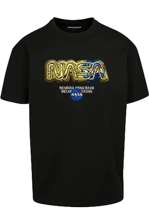 Mister Tee Unisex T-Shirt NASA HQ Oversize Tee Black XXL, , XXL