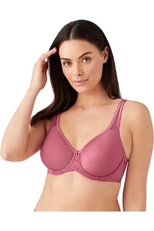 Wacoal Damska koszulka Basic Beauty Bra, różowe wino, 34D, , 75D