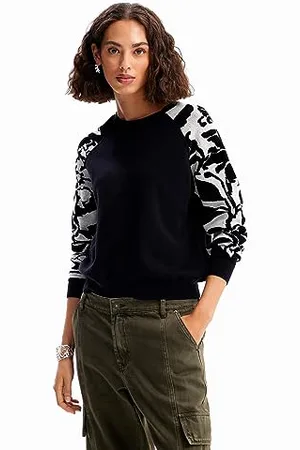 Desigual Sweter Limpopo, 2000 czarny, S, czarny, S