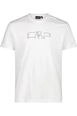 CMP Męska koszulka stretch z logo bawełny Art.32d8147p, , 42