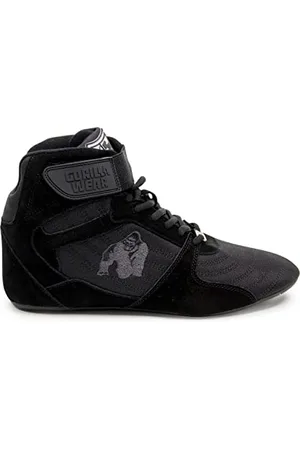 Gorilla Wear Perry High Tops Pro - czarne/czarne - buty do kulturystyki i fitnessu dla kobiet i mężczyzn, , 39 eu