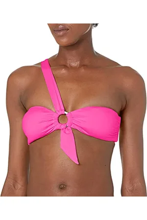 Seafolly Damski top bikini z pierścieniem z przodu, Ultra Różowy Ultra Różowy, 40