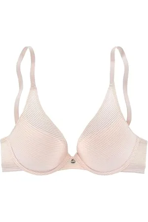 QS by s.Oliver Damski biustonosz push-up VA-504-PB, różowy, 85B, , 85B