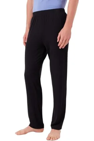 Emporio Armani Męskie spodnie z wiskozy, ciepłe spodnie dresowe, , M