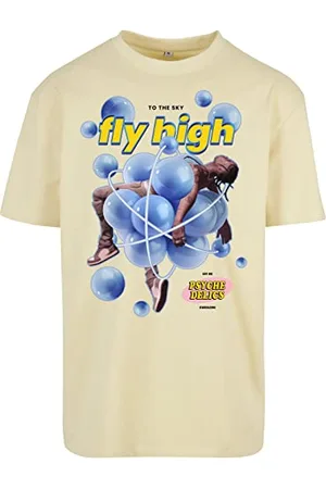 Mister Tee Męski t-shirt psychadellic oversize Tee, , XXL