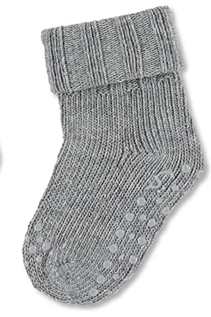 Sterntaler Unisex dziecięce skarpety do raczkowania ABS skarpety do raczkowania wełna, , 18