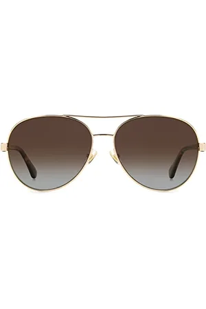 Kate Spade Kate Spade Averie/S Okulary, Gold Havana, 58 Kobieta, , 58