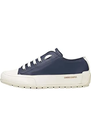 Candice Cooper Sanborn S-Sneakers z buforowanej skóry granatowej 43, Navy, 43 EU