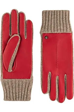 ROECKL Damskie rękawiczki skórzane Calw Touch, , 6.5