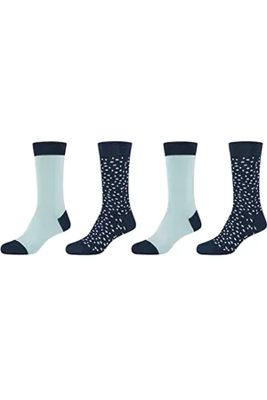 Camano 1102057000 - damskie skarpety ca-soft wild dots 4 pary, ciemnoniebieskie, rozmiar 39/42, , 39 EU