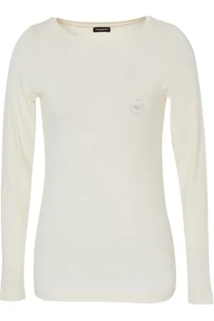 Emporio Armani Damski T-shirt z wiskozy, , M