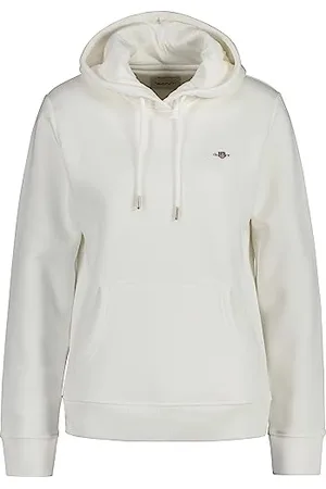 GANT Damska bluza z kapturem REL Shield, , standardowa