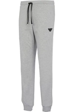 Emporio Armani Męskie spodnie męskie Rubber Pixel Logo Sweatpants, , S