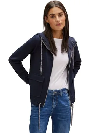 Street one Damska bluza A211961, granatowa, 42, , 42