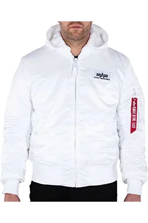 Alpha Industries MA-1 ZH Back Print Bomber Jacket dla mężczyzn