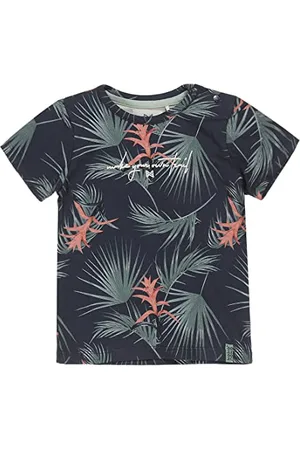 Koko Chłopięca koszulka chłopięca T Dark Blue Flower, , 6 miesi?cy