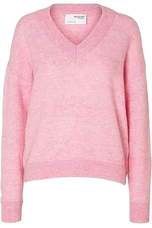 SELECTED Damski sweter z mieszanki wełny merynosów, , XS