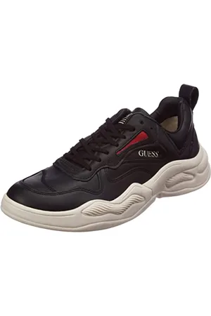 Guess Męskie sneakersy basowe, czarne, 45 EU