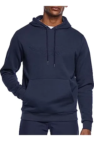 Hackett Męska bluza z kapturem Am Quilt HDY Fz, , XS