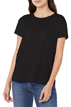 Armani Exchange Damska koszulka z logo Burnout Icon, , L