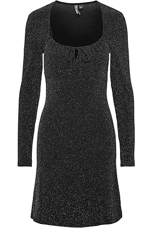 Pieces® PCLINA LS TIE sukienka, , M