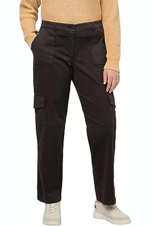 Ulla Popken Damskie spodnie cargopants, Barrel Leg, , 56/Große n