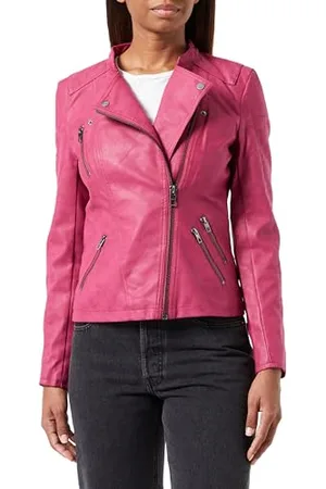 ONLY Bestseller A/S ONLAVA Faux Leather Biker OTW NOOS kurtka damska, , 32, , 32