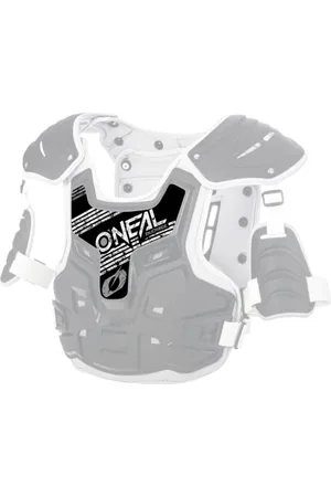 Oneal | Protector Spare Part | Motocross Enduro | Trwała naklejka zastępcza dla PXR Stone Shield | Zapasowa naklejka PXR Stone Shield | Czarny Szary | OS